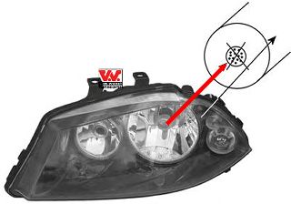 VAN WEZEL 4917968v -  Основная фара